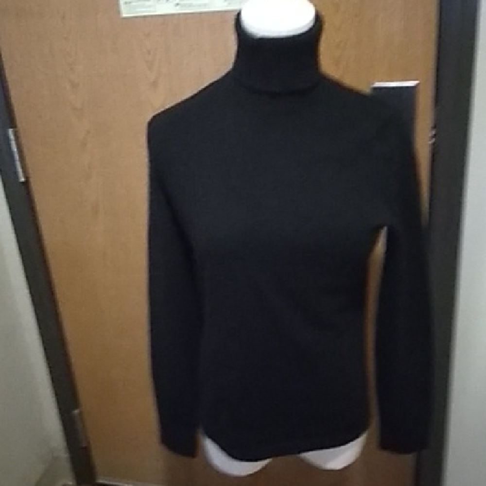 ANN TAYLOR CASHMERE TURTLE NECK
